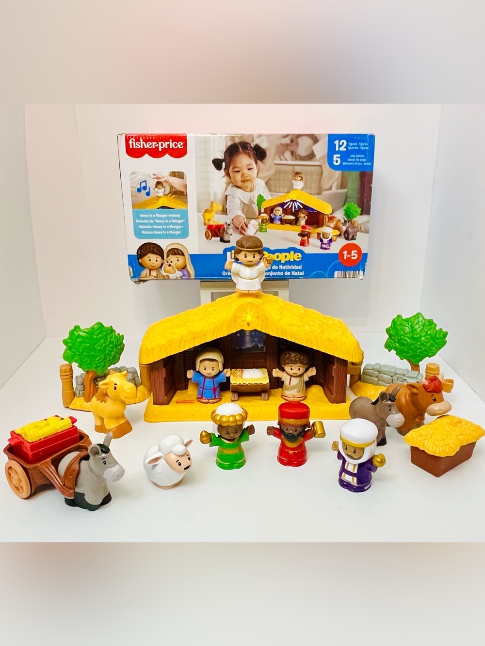 Fisher-Price Little People Nativity Set with Music & Lights